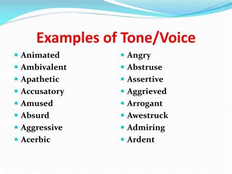 a tone in music is like a character's voice in literature, isn't it?